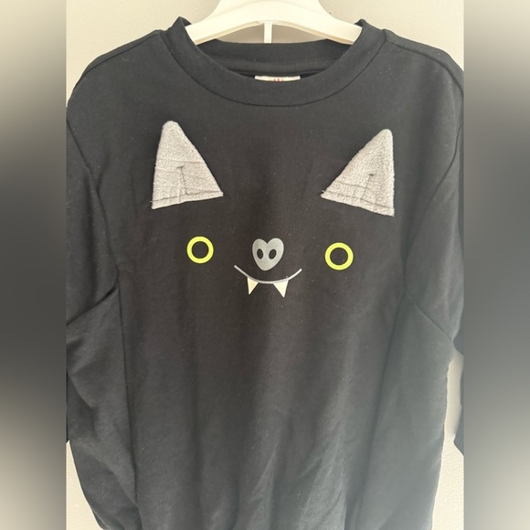 Cat & Jack Baby Halloween Bat Matching Set SZ 18M Long Sleeve Jogger New Fall - Picture 2 of 7